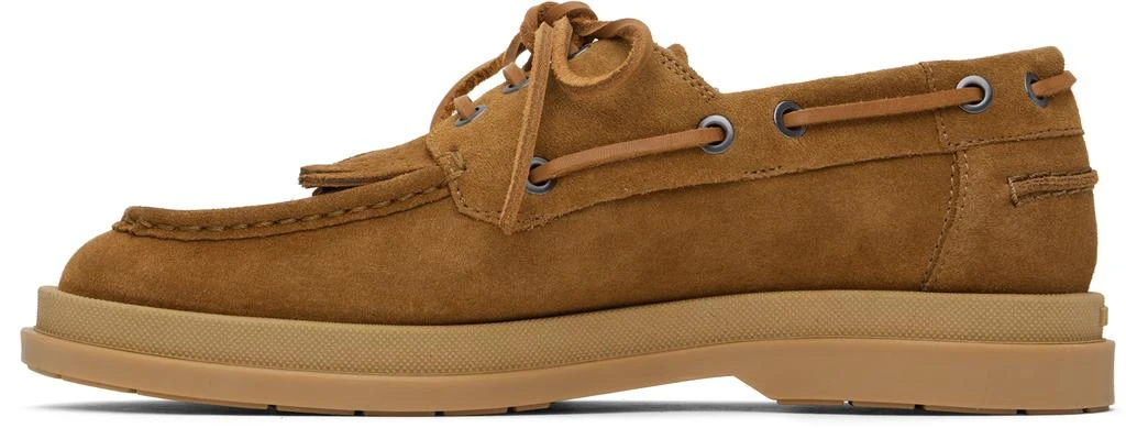 Hugo Boss Tan Suede Boat Shoes 3
