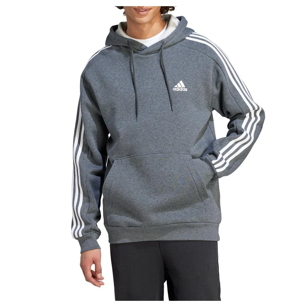 Adidas Essentials Fleece 3 Stripes Pullover Hoodie 1