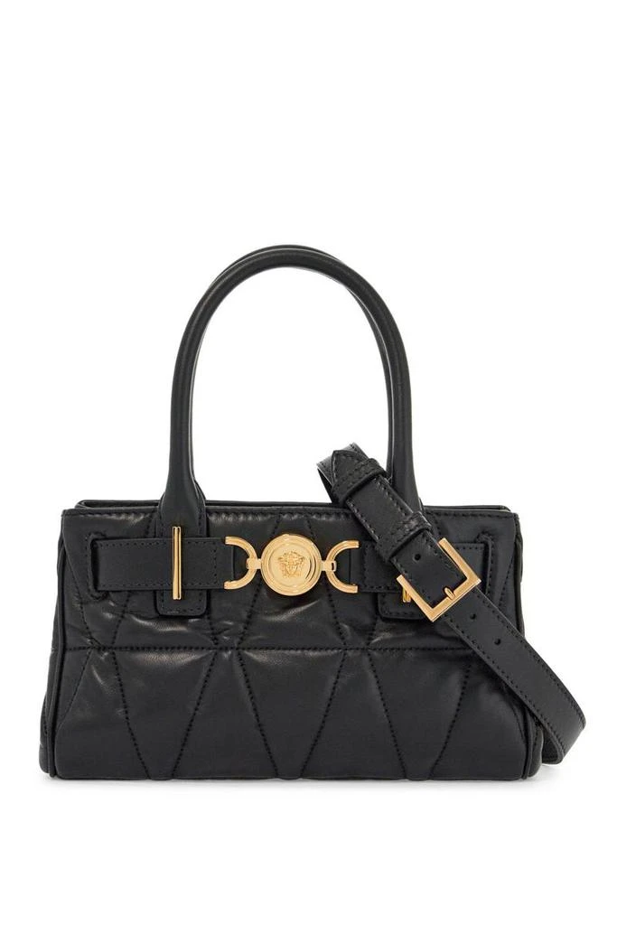 Versace quilted medusa handbag 1