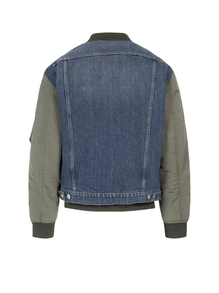 Alexander McQueen Alexander McQueen Hybrid Denim Bomber Jacket 2