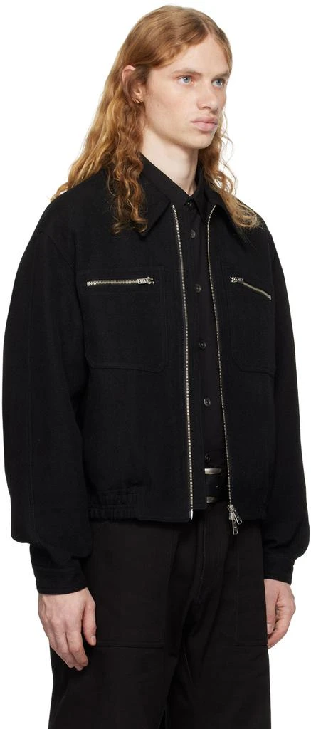 COOR Black Double Zip Pocket Jacket 2