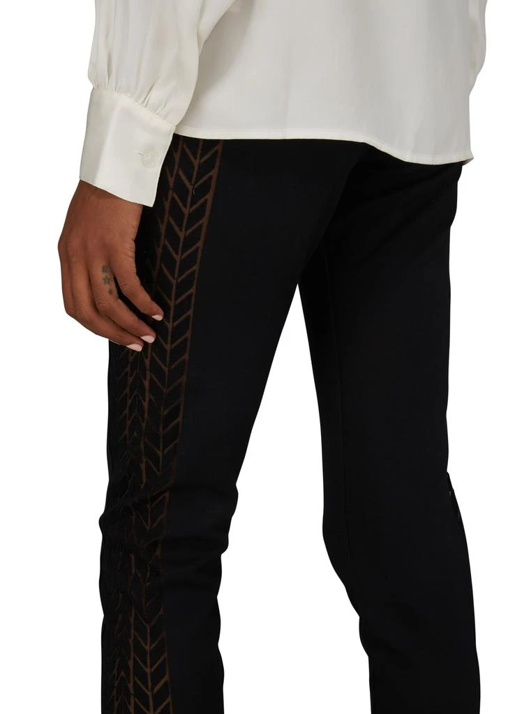 David Koma Tyre Track Macrame Side Insert Leggings 5