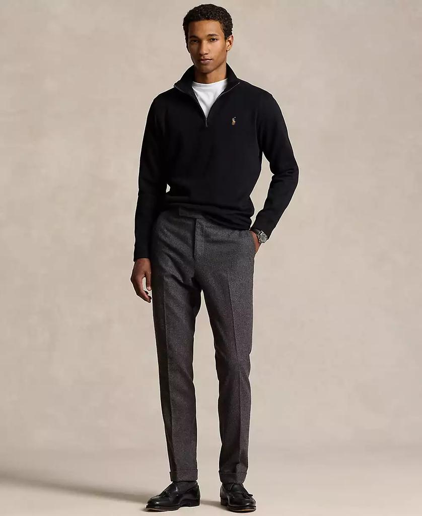 Ralph Lauren Men's Estate-Rib Cotton Quarter-Zip Pullover