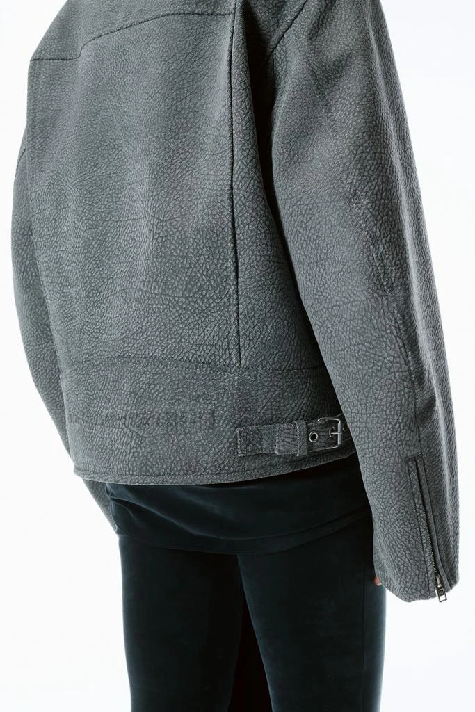 Alexander Wang Oversized Boxy Moto Jacket 5