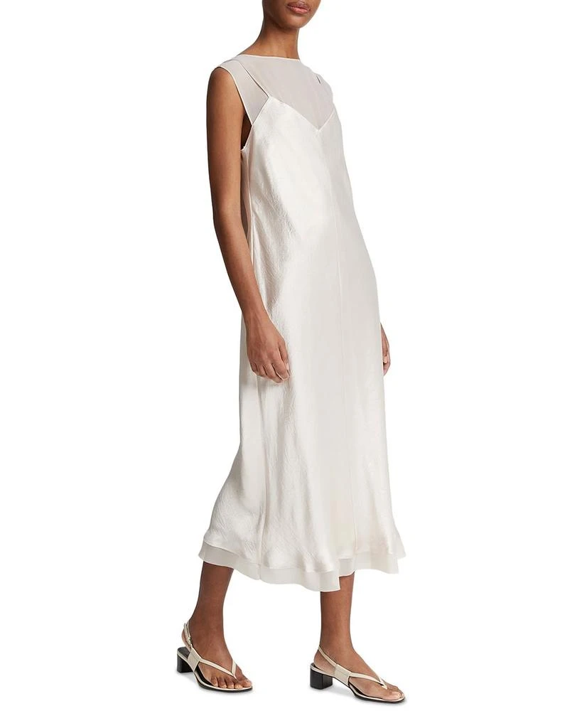 Vince Chiffon Layered Slip Dress 6