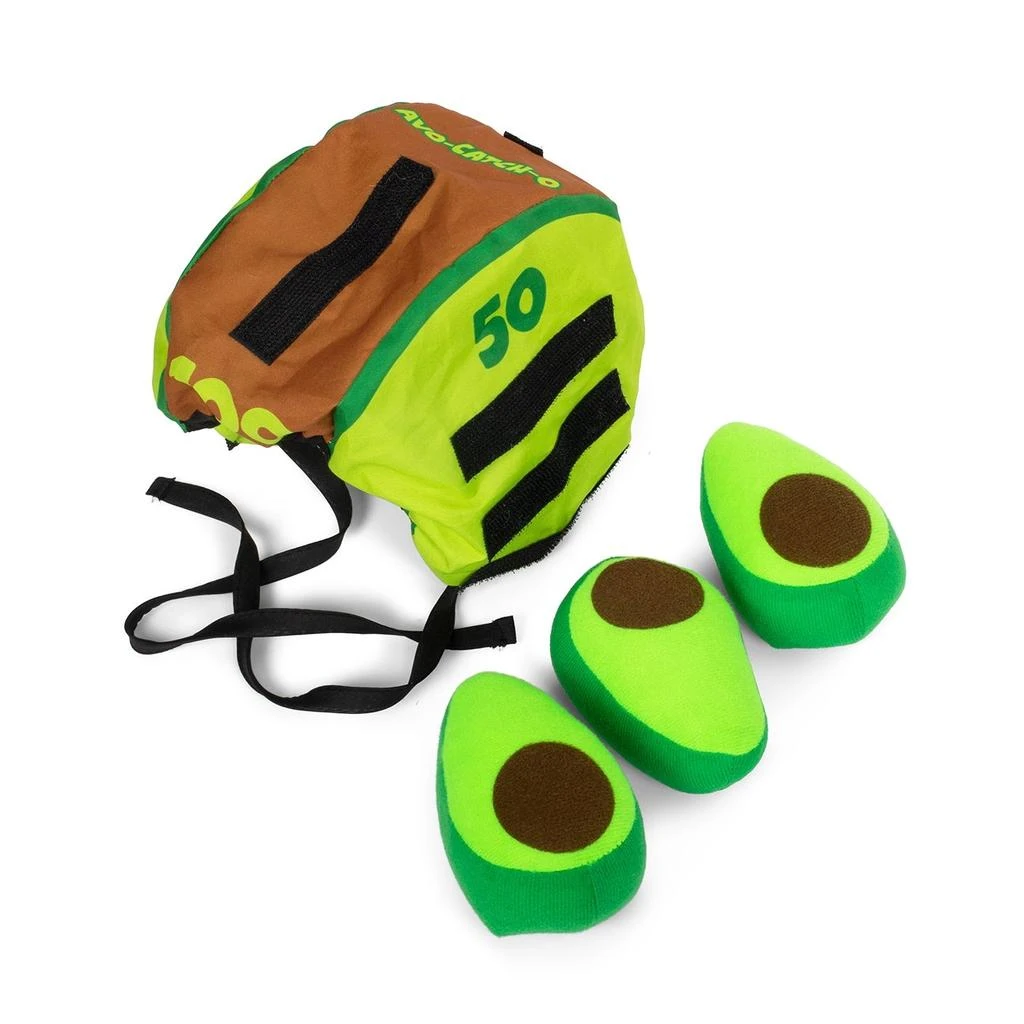 undefined NEW Avo-Catch-O Head Smash Game Velcro, 1 x Hat, 3 x Avo Balls 1