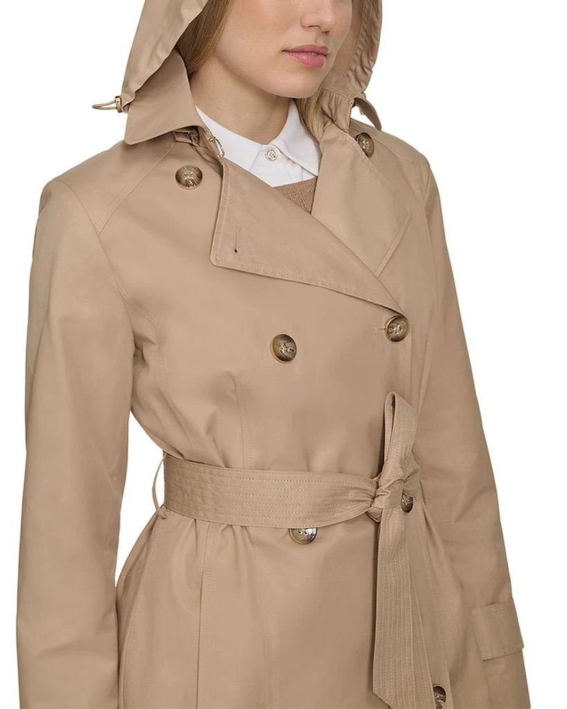 Cole Haan Hooded Trench Coat 6