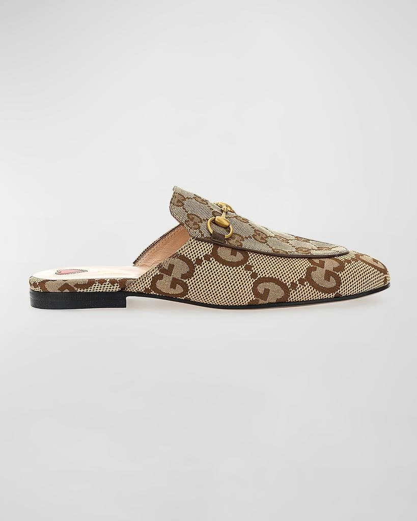 Gucci Princetown GG Canvas Loafer Mules 1