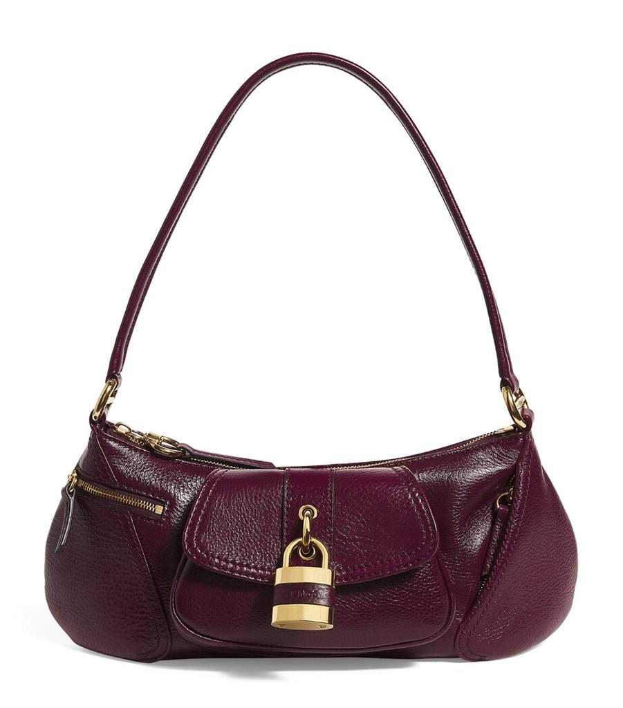 ショルダーバッグ・ポシェット Rouje Allure Shoulder Bag - Rouje - Leather - Burgundy Shop Rouje Allure Floral Plaque Shoulder Bag on Sale at