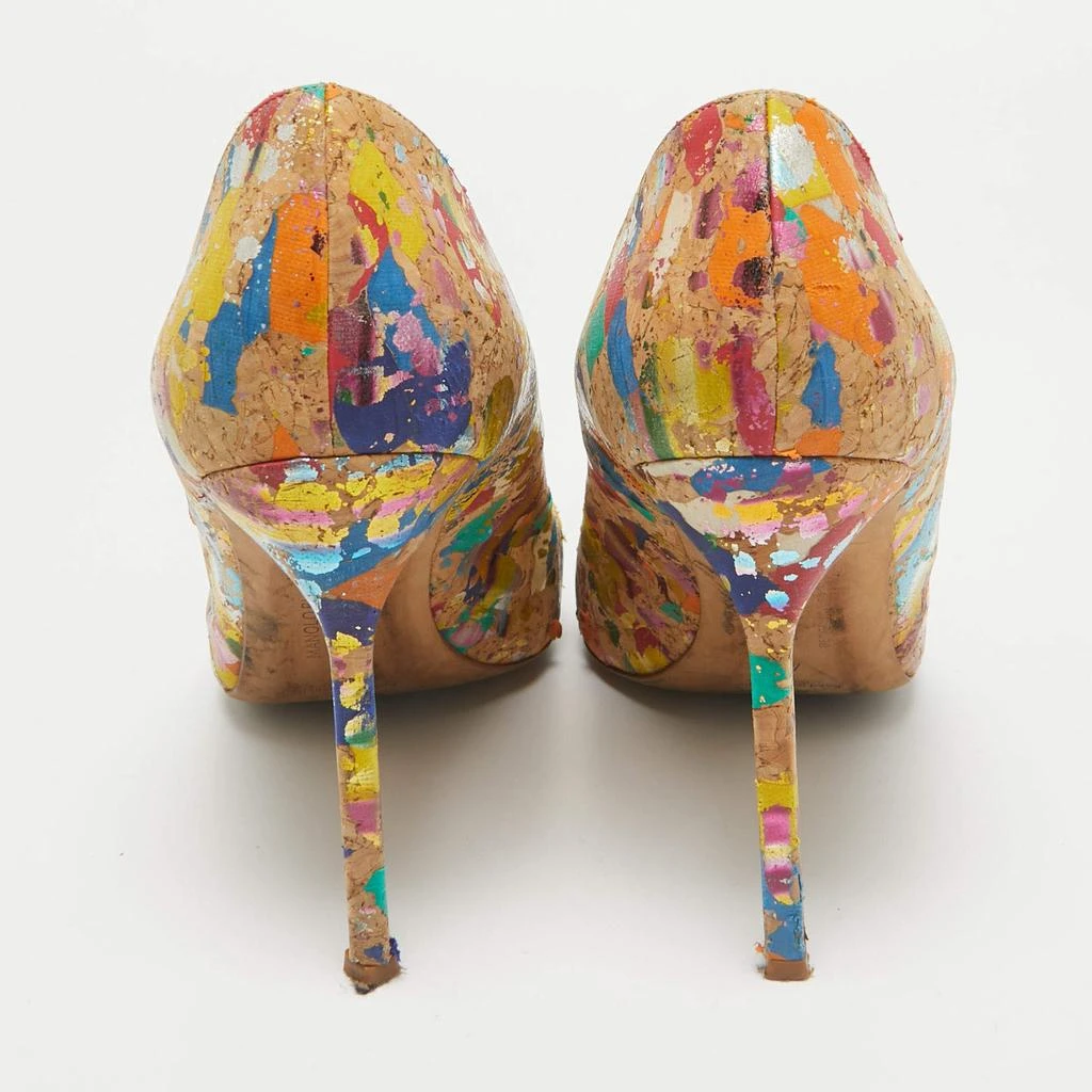 Manolo Blahnik Manolo Blahnik Multicolor Cork BB Pumps Size 42 5
