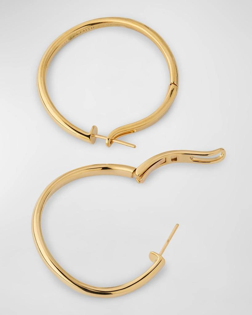 Walters Faith Julian 18K Yellow Gold Curved Hoop Earrings 4