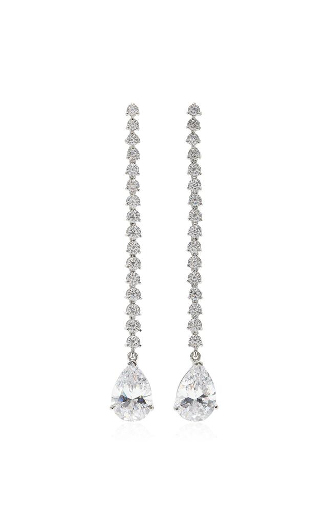 Anabela Chan Anabela Chan - 18K White Gold Diamond Earrings - White - OS - Moda Operandi - Gifts For Her