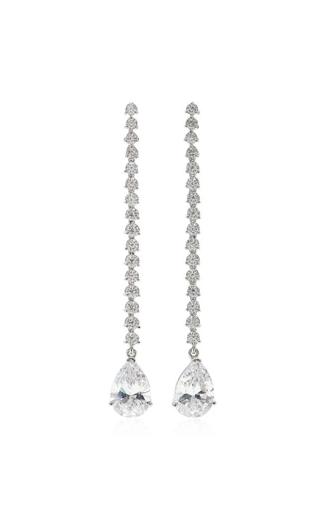 Anabela Chan Anabela Chan - 18K White Gold Diamond Earrings - White - OS - Moda Operandi - Gifts For Her 1