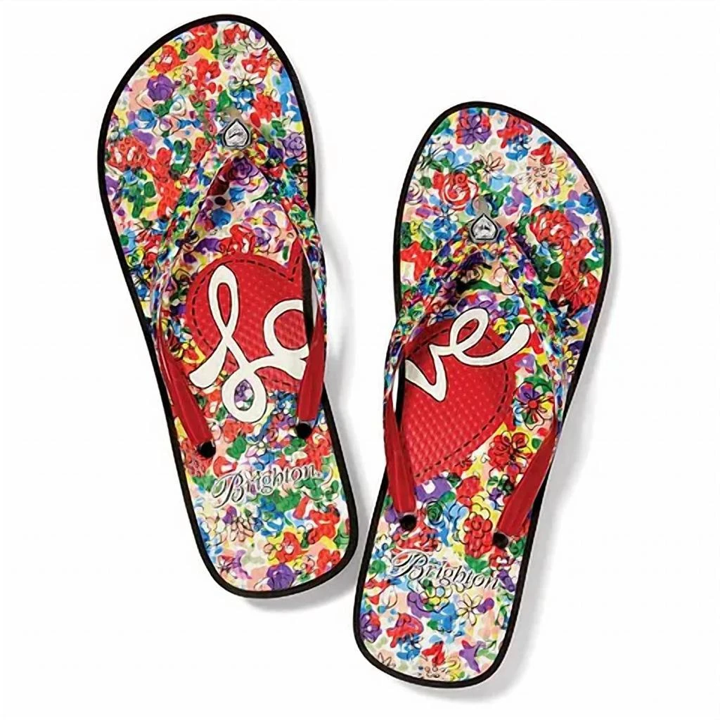 Brighton Brighton - Posies Flip Flops 1