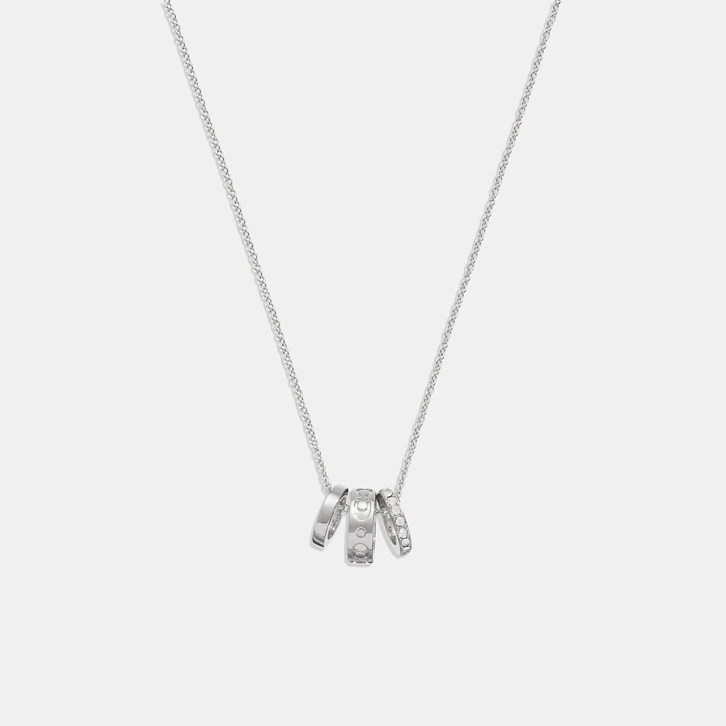 Coach Signature Rondell Necklace 4