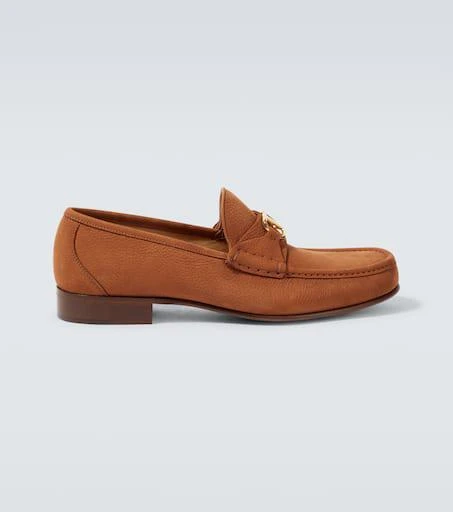 Valentino VLogo leather loafers 1