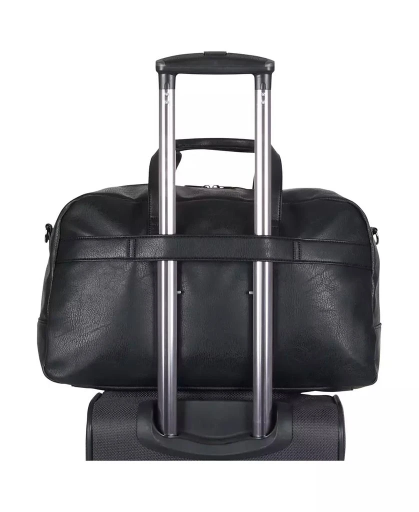 Kenneth Cole 20" Faux Leather Lightweight Carry-On Travel Duffel 7