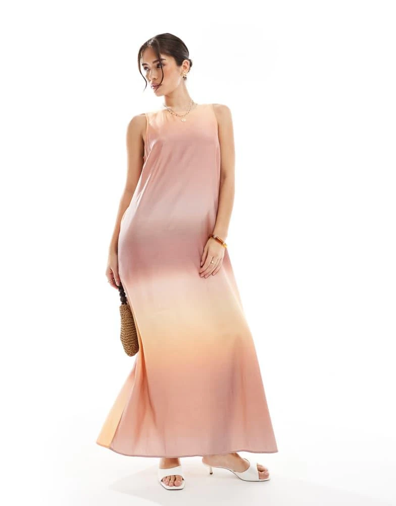 open lace back dress Rococo Sand