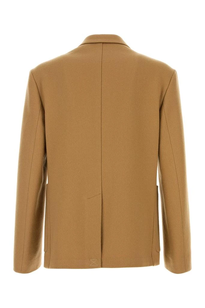 Dries Van Noten Camel wool blend Barleys blazer 2