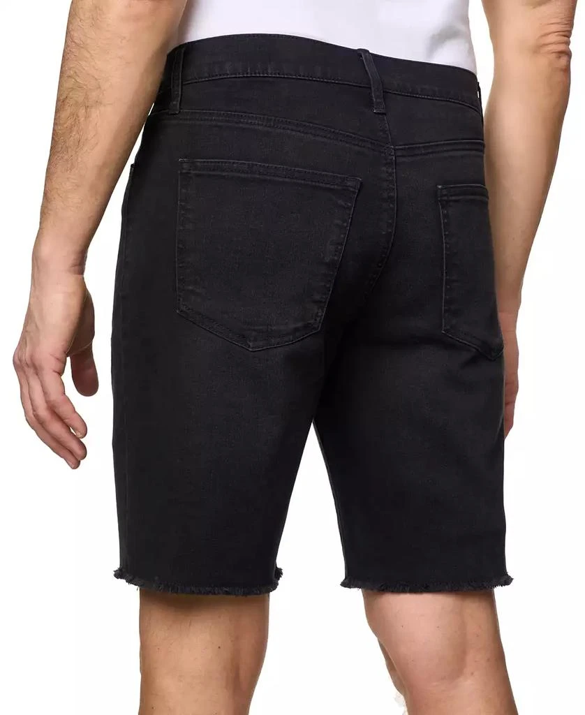 Lazer Men's Zack Slim-Fit Stretch Rip & Repair 9-1/2" Denim Shorts 2