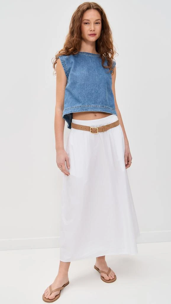 Velvet Loren Denim Top 4