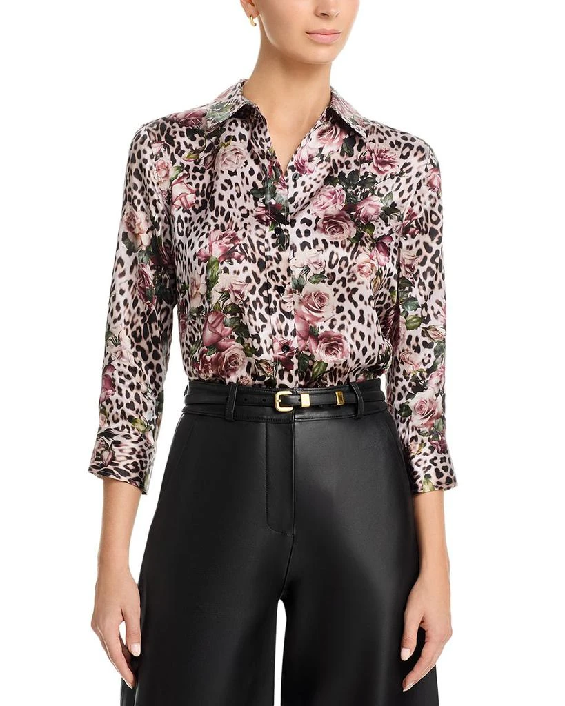 L
Agence Dani Silk Blouse 1