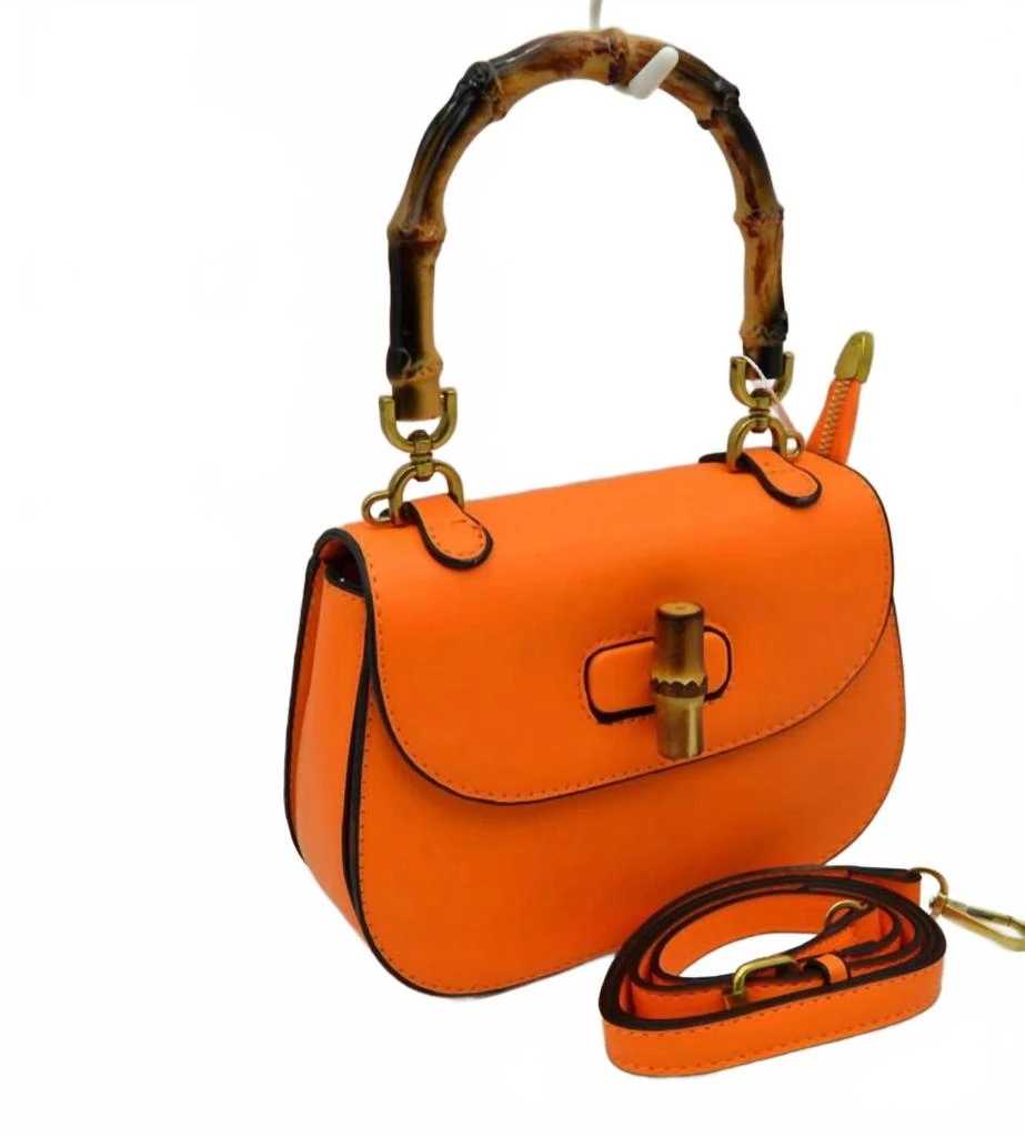 Empire Sophia Convertible Clutch Bag In Orange