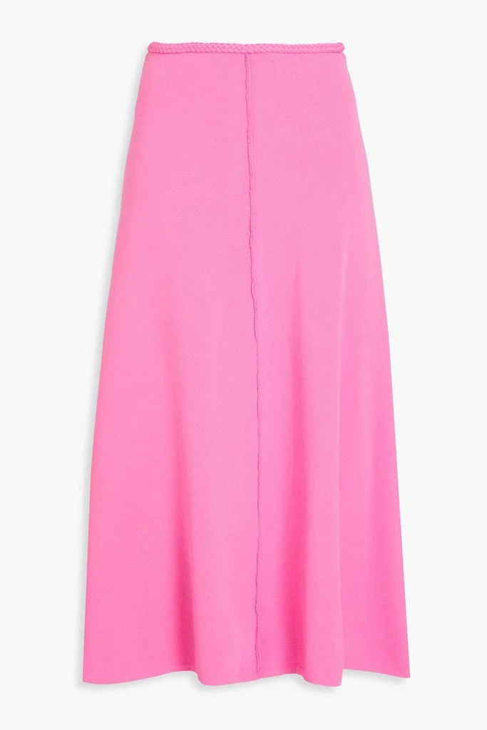 Aje Petal knitted midi skirt 1