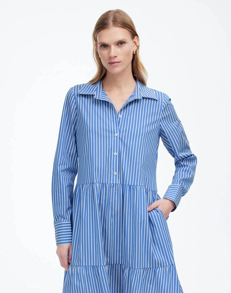 Madewell Tie-Waist Tiered Midi Dress 2