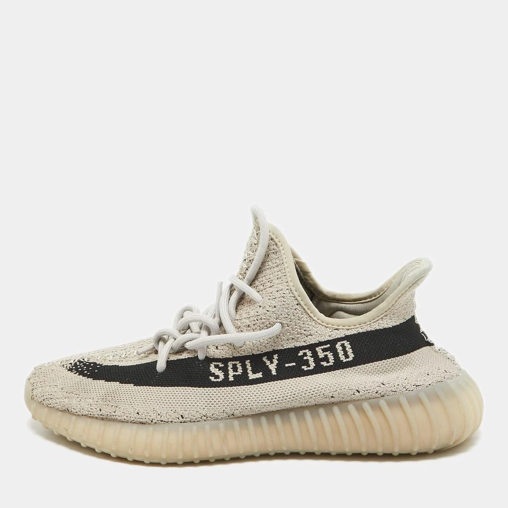 YEEZY Yeezy x Adidas Grey/Black Knit Fabric Boost 350 V2 Slate Sneakers Size 41 1/3 1