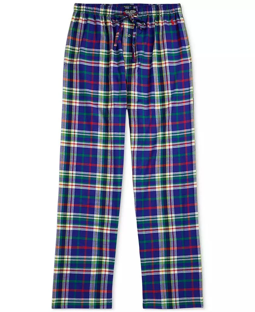 Ralph Lauren Men's Plaid Flannel Pajama Pants 7