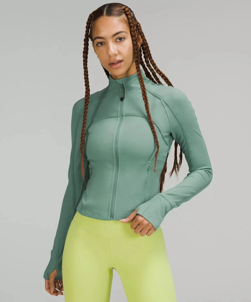 lululemon Define Cropped Jacket *Ribbed Nulu 1