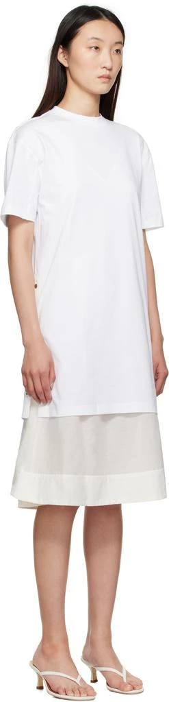 asymmetric off shoulder dress One Shoulder Asymmetric Ruched Maxi Dress Mist Grey / S