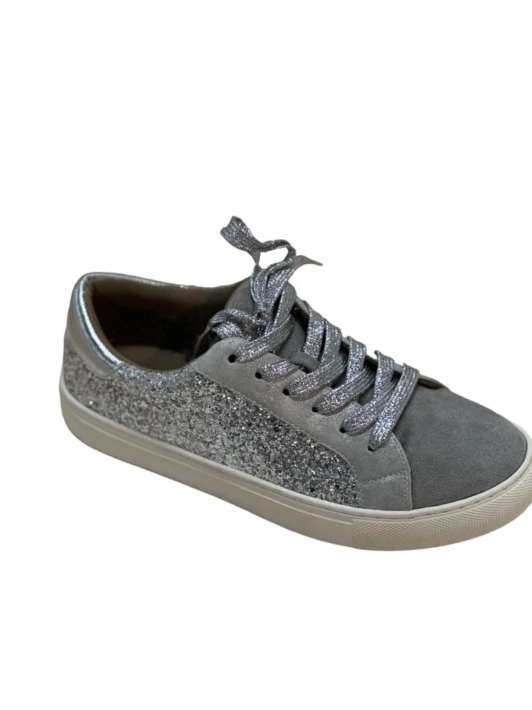 Corkys Footwear Dazzle Sneakers In Silver 2