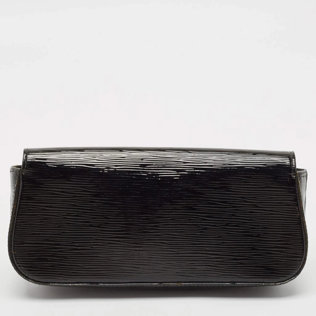 Louis Vuitton Louis Vuitton Black Electric Epi Leather Sobe Clutch 4