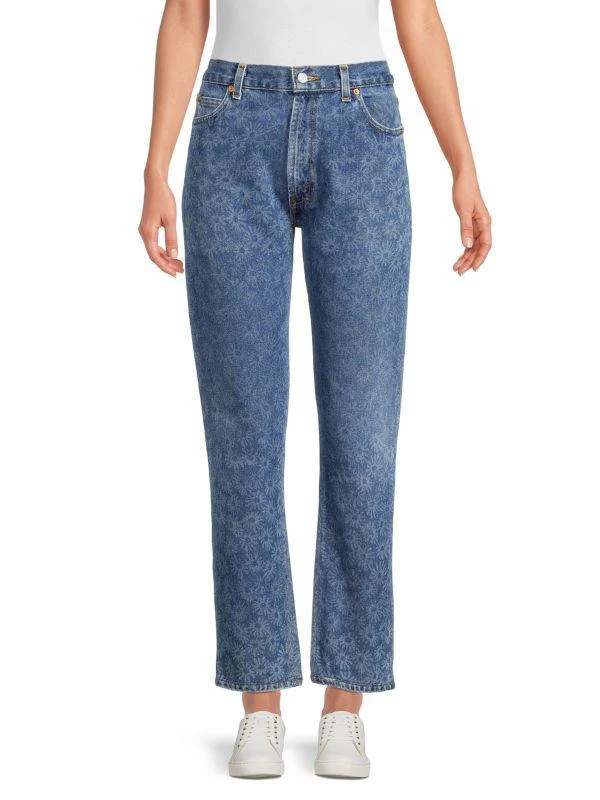 Re/Done RE/DONE x Levi's Collection 70s Floral Straight Jeans 1