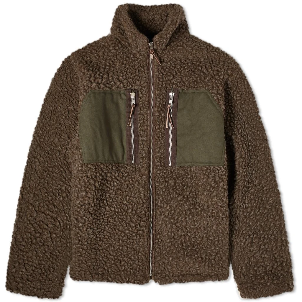 Café Mountain Café Mountain Mountain Fleece Jacket 1