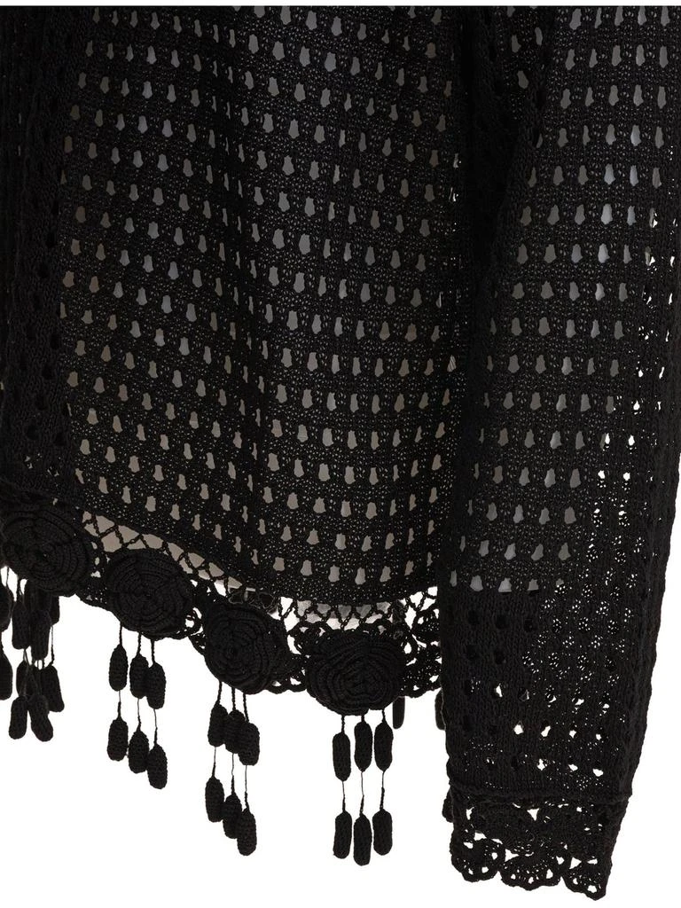 BODE Bode Crochet Button-Down Shirt 4