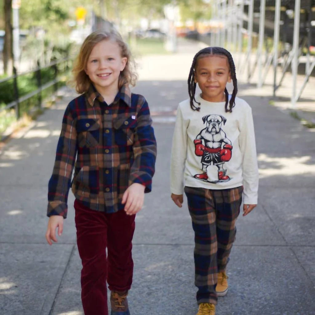 Appaman Appaman - Boy's Plaid Snow Fleece Shirt 3
