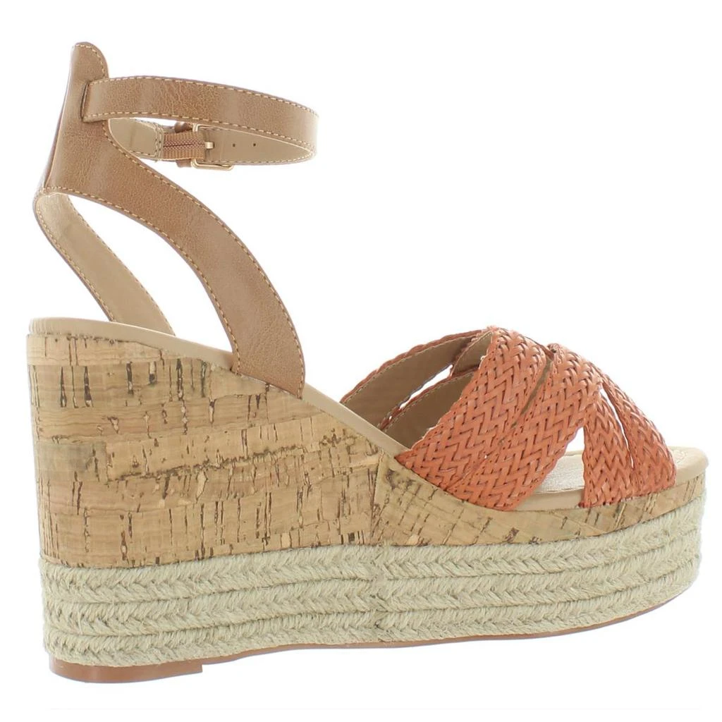 JANE AND THE SHOE Lily Womens Cork Caged Espadrilles 2