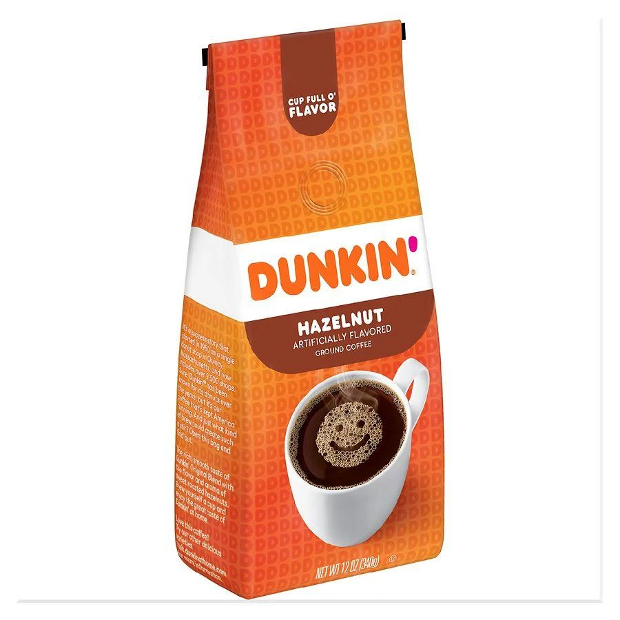 Dunkin' Donuts Ground Coffee Hazelnut 4