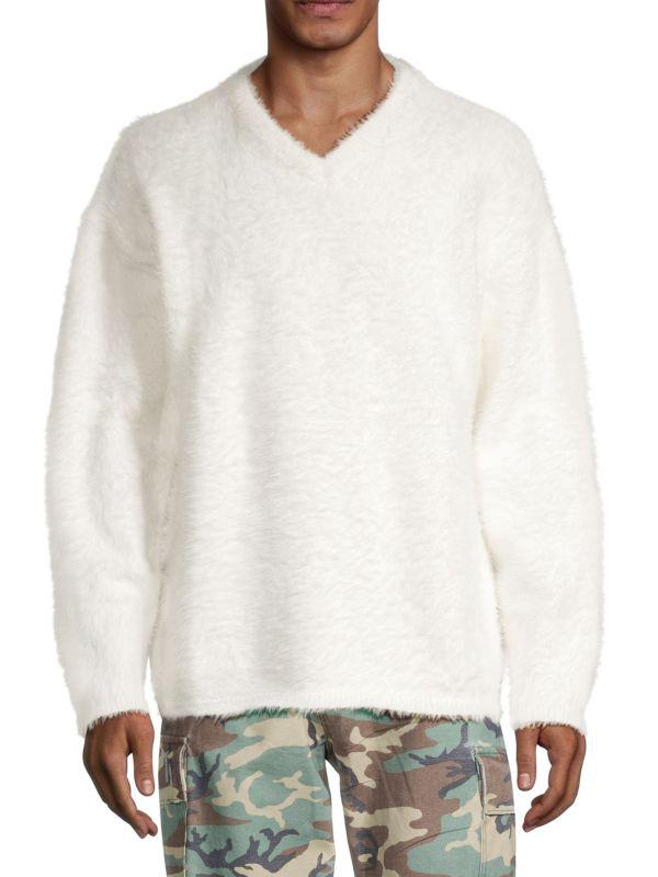 ERL Fuzzy V-Neck Sweater