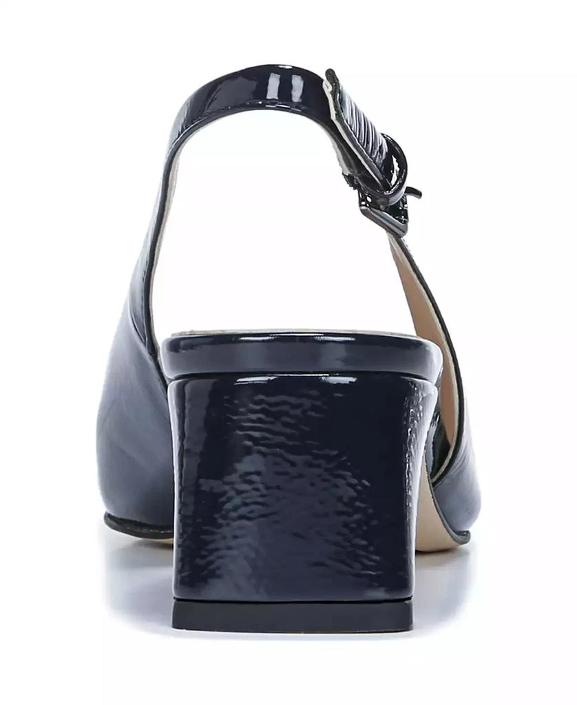 Franco Sarto Women's Racer Pointed Toe Block Heel Slingback Pumps 3