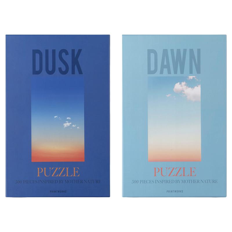 PRINTWORKS Dusk and dawn puzzle 500 pieces set