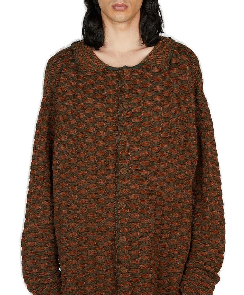 Isa Boulder Isa Boulder Sphere Knit Buttoned Cardigan