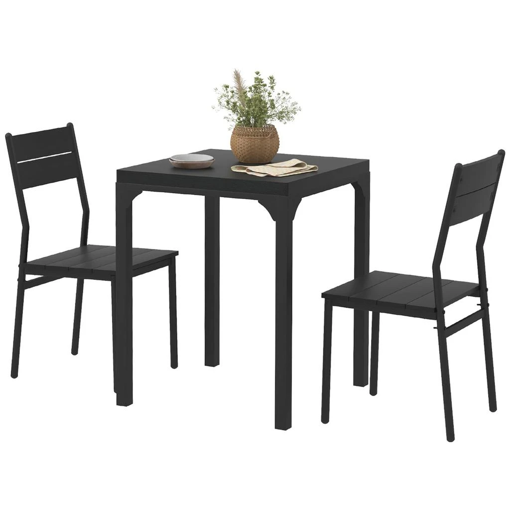 Hivvago Space-Saving 3-Piece Dining Set for Apartments 1
