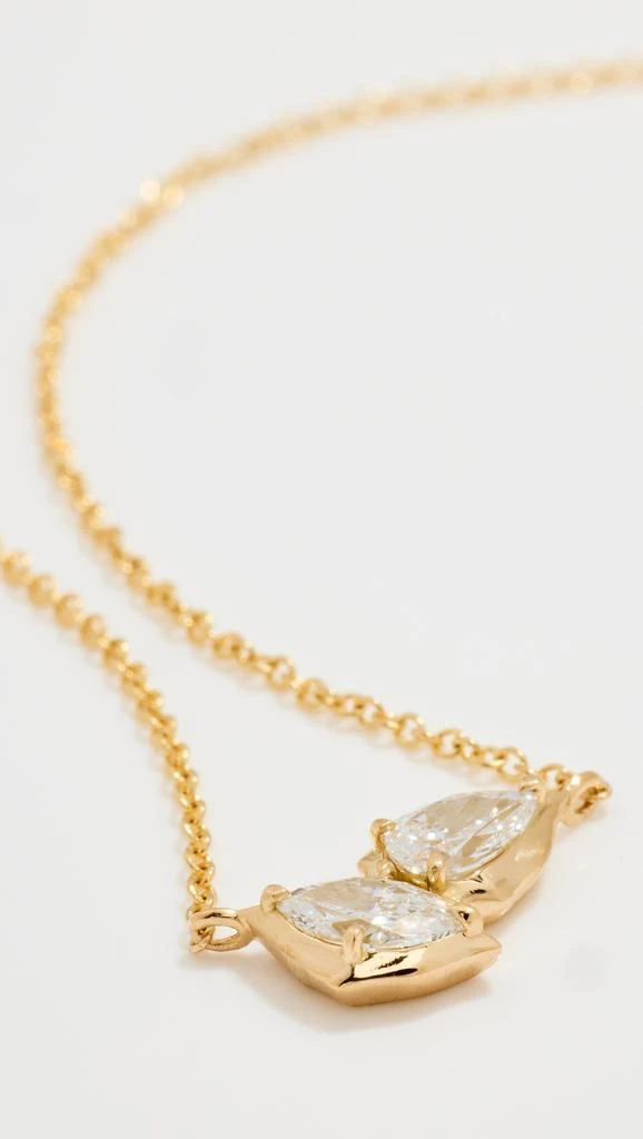 Jade Trau Poppy Two-Stone Pendant Necklace 4