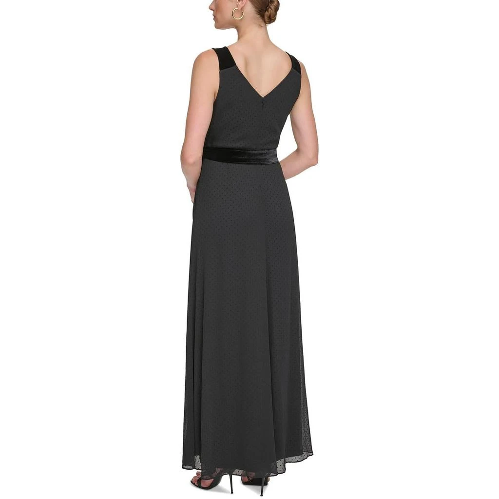 Womens Polka Dot Velvet Maxi Dress  On Sale Now with Up to 88% Off |  Discover Exclusive Deals & Savings at BeyondStyle  Authentic DKNY  clothing|women|dresses with Limited-Time Discounts, Free Shipping,