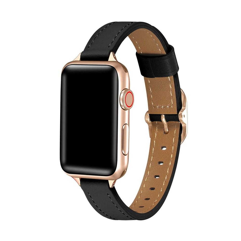 Posh Tech Unisex Carmen Genuine Leather Unisex Apple Watch Band for Size- 42mm, 44mm, 45mm, 49mm