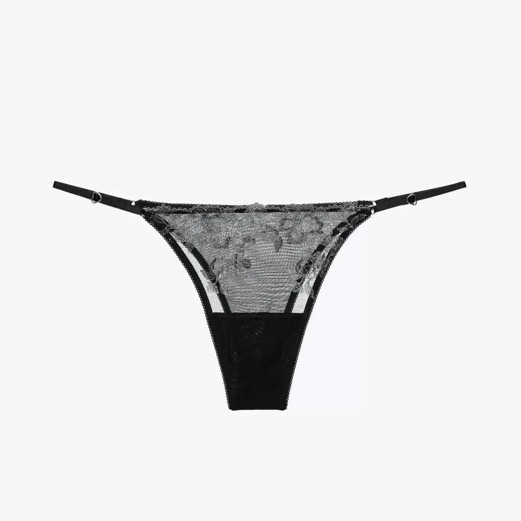 Ajour Sensual G-String In Black 3